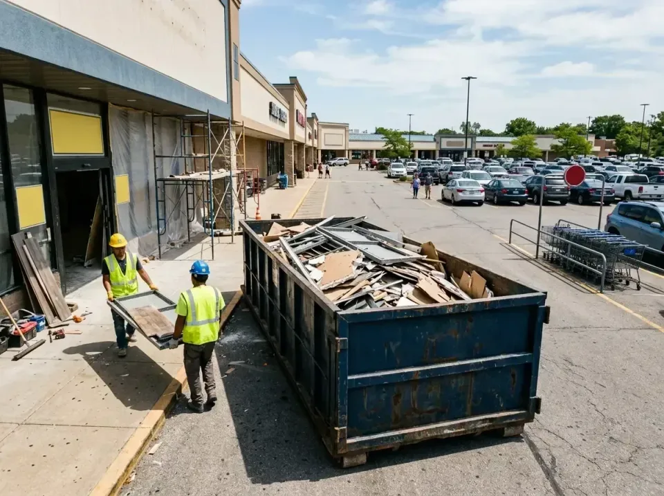 retail-store-renovation-debris-003 — frequently asked questions, Roll-off Dumpster Rentals in Jackson, TN
